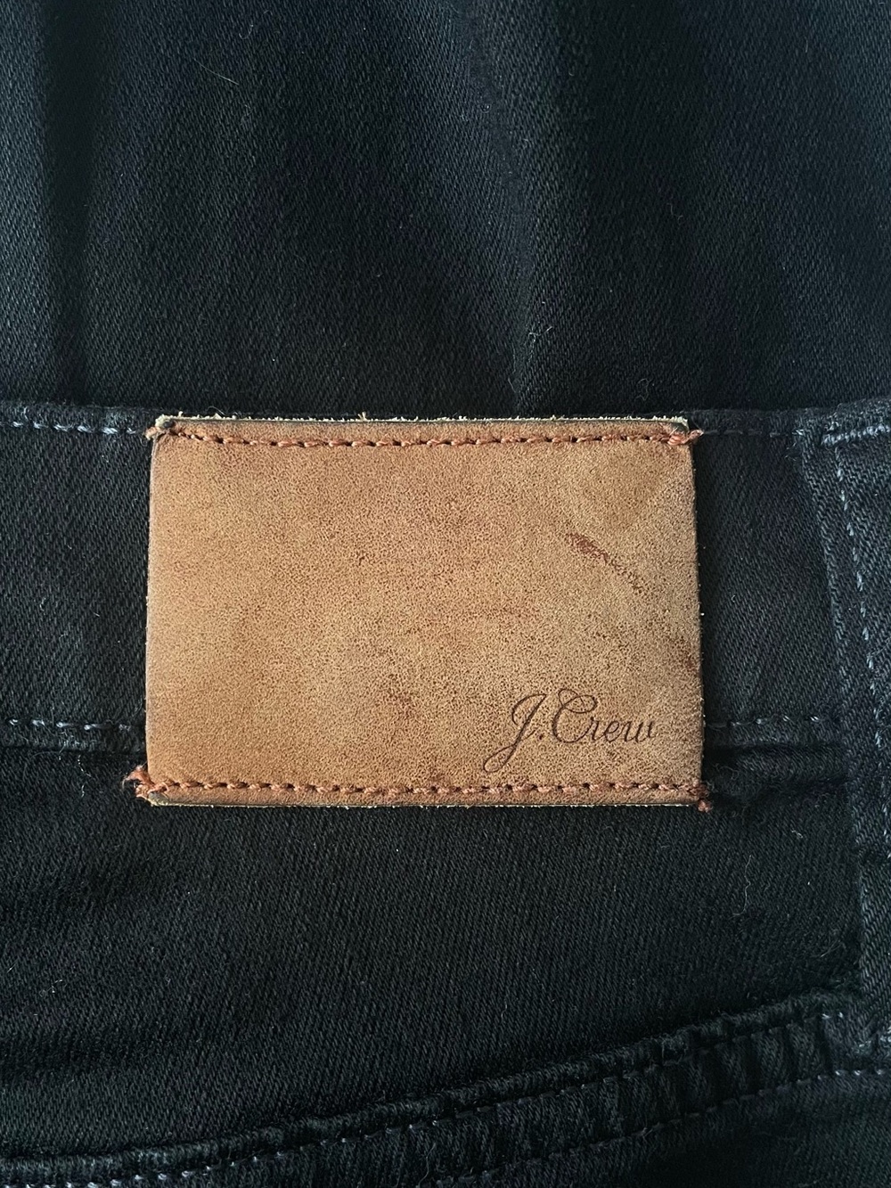 J Crew 9" Billie Demi Boot Crop Black Jeans Size 26 - Picture 7 of 7